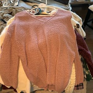 Pink Sweater